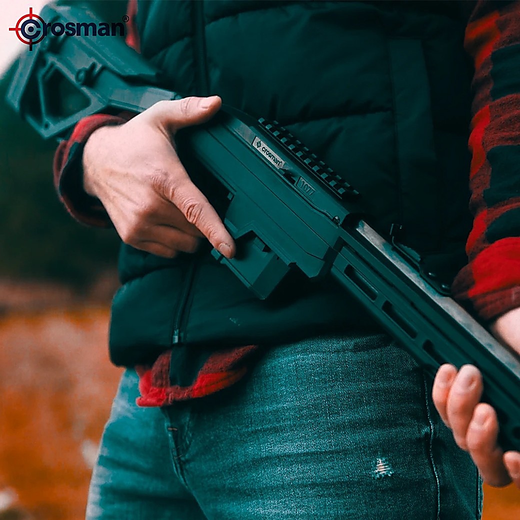 RIFLE CO2 CROSMAN 1077 TACTICAL CAL. 4,5 CO2 + FUNDA Y MUN. DE REGALO - Imagen 2